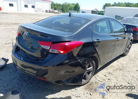 2011 Hyundai Elantra Gls из США, поврежденный, VIN 5NPDH4AE9BH049229